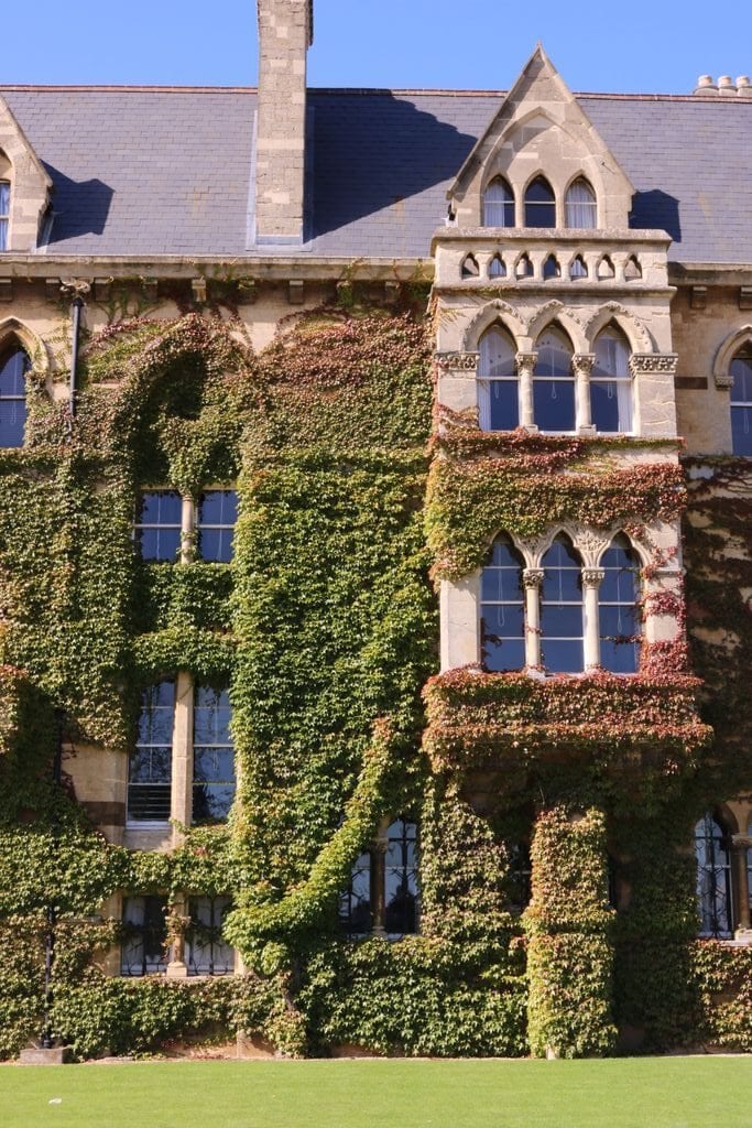 ivy covered oxford college