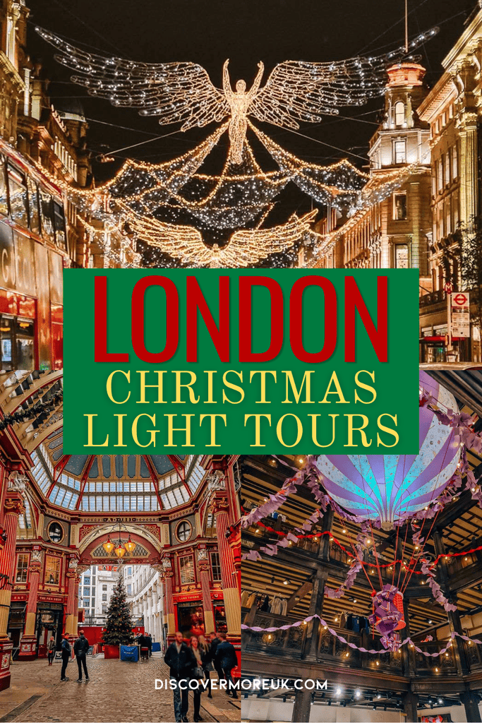 Experience the magic of London at Christmas with these London Christmas lights tours to suit every budget. From budget friendly London by night tours to a private black cab London taxi Christmas lights tour | things to do in london during christmas | best things to do in london at christmas | london christmas things to do | london christmas decorations | london christmas aesthetic | best tours in london christmas | london christmas tours | london christmas lights